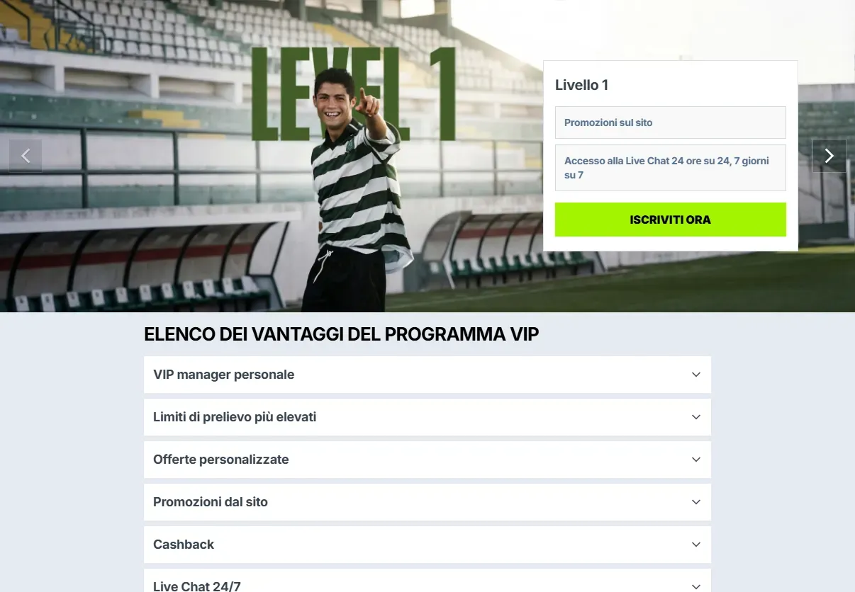 Programma VIP Zoccer